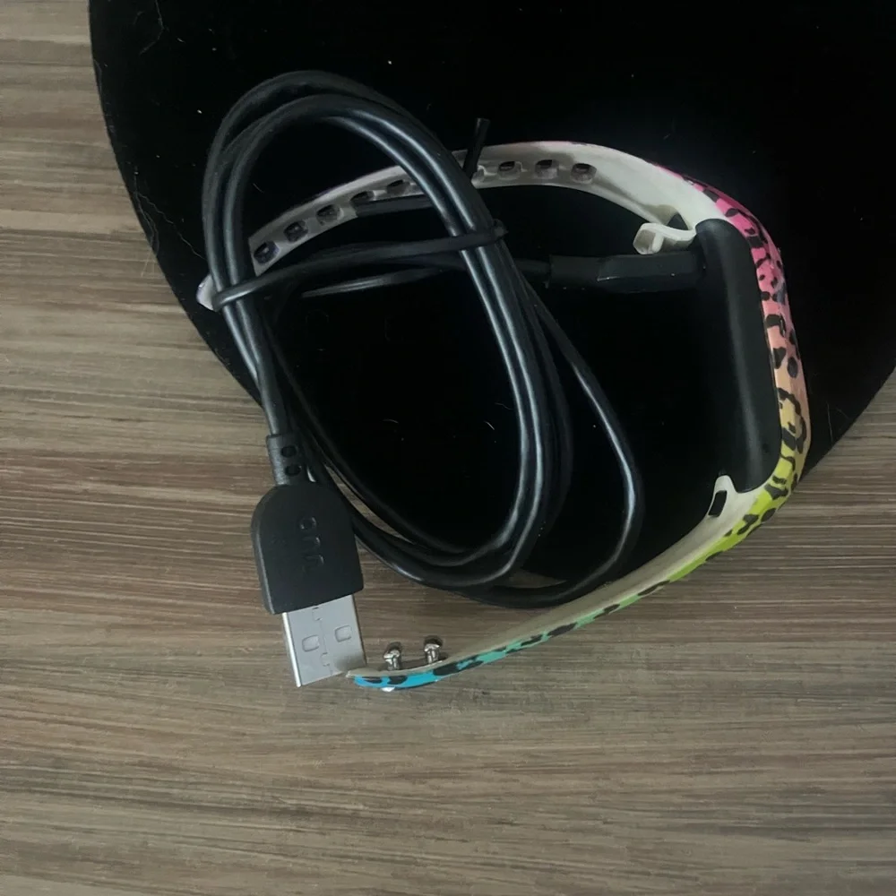 Leopard Print Fitness Tracker